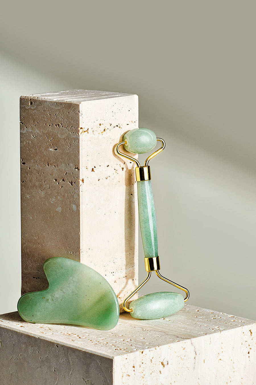 Crystal Roller + Gua Sha Set - Skin Detox - Jade – Organic to Green Beauty  & Wellness, Inc.